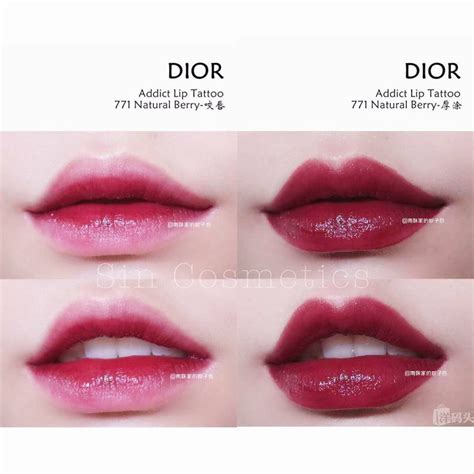 dior lip tattoo 471 vs 771